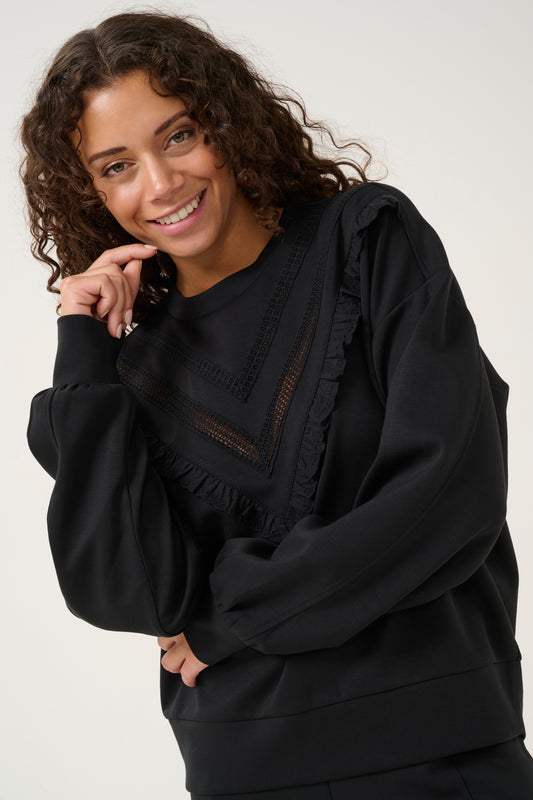 Culture Bess Chabrina Sweater Black