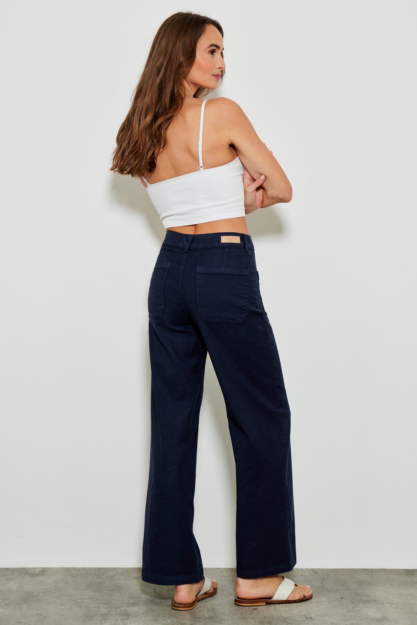 Five Lucia Trousers Navy