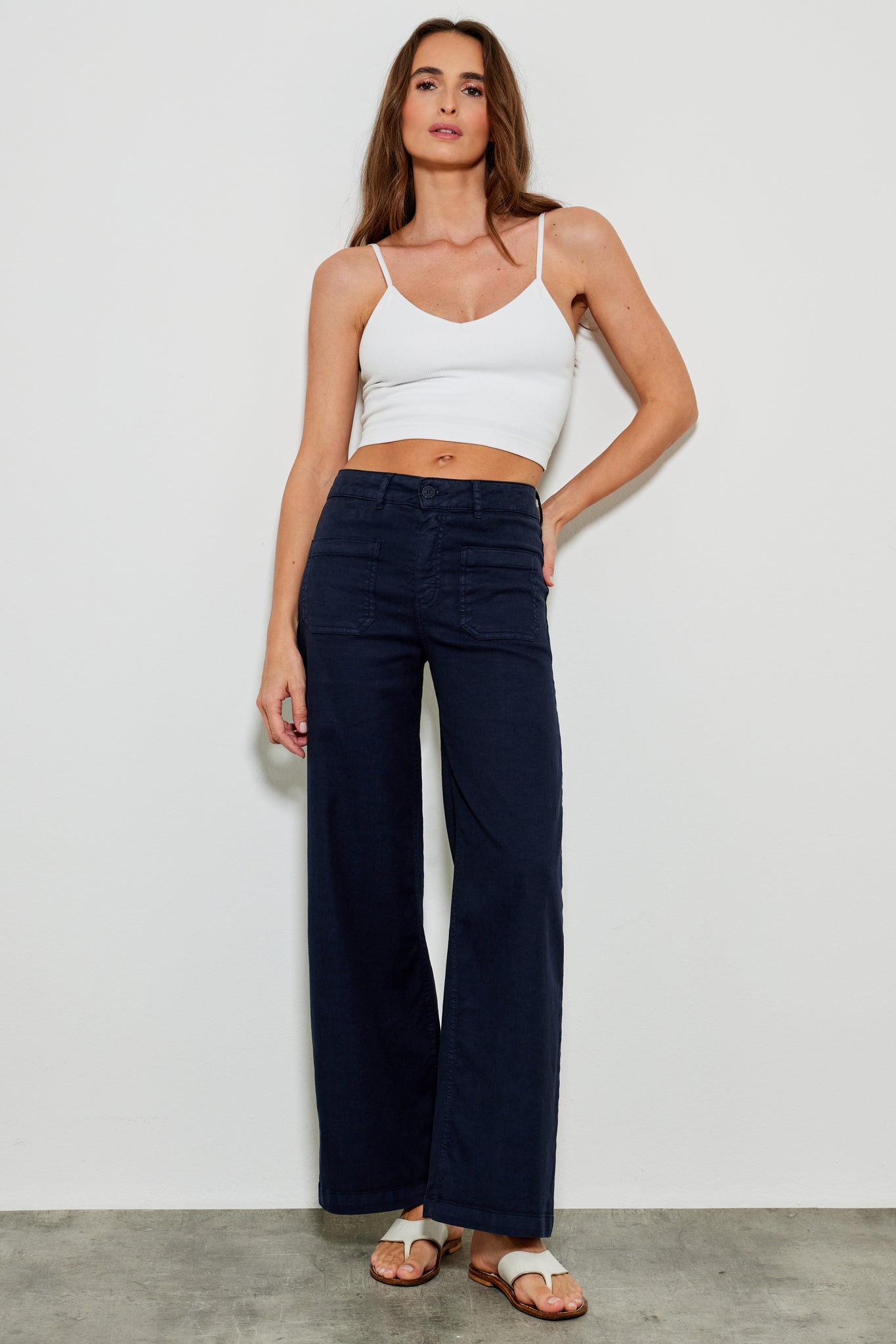 Five Lucia Trousers Navy