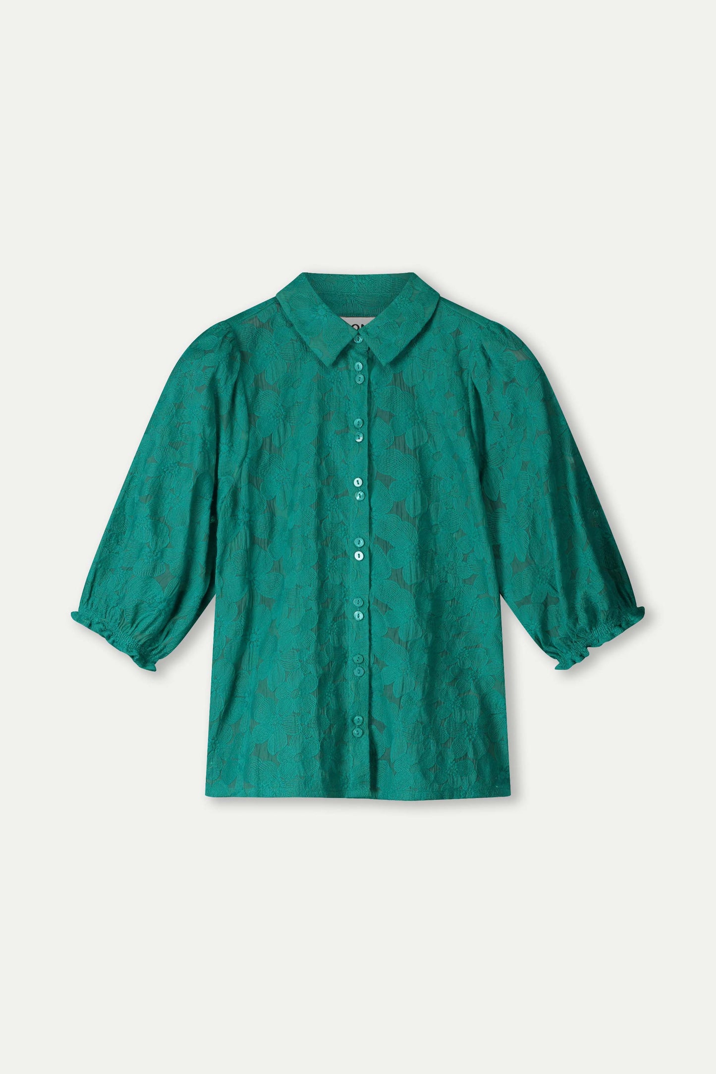 Pom Fresh Green Blouse Green