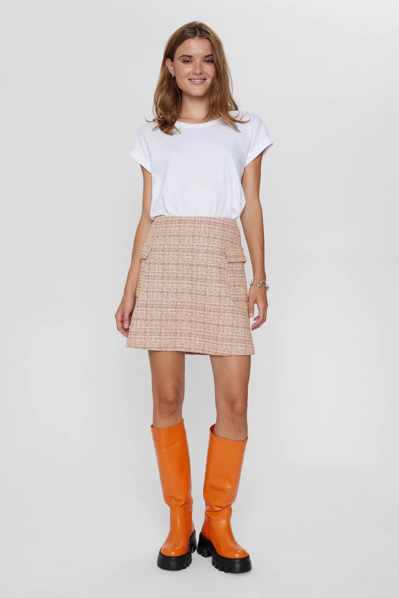 Numph Grew Skirt, Tangerine