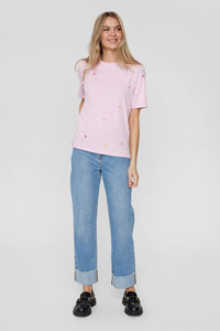 Numph Pilar T-Shirt, Rose