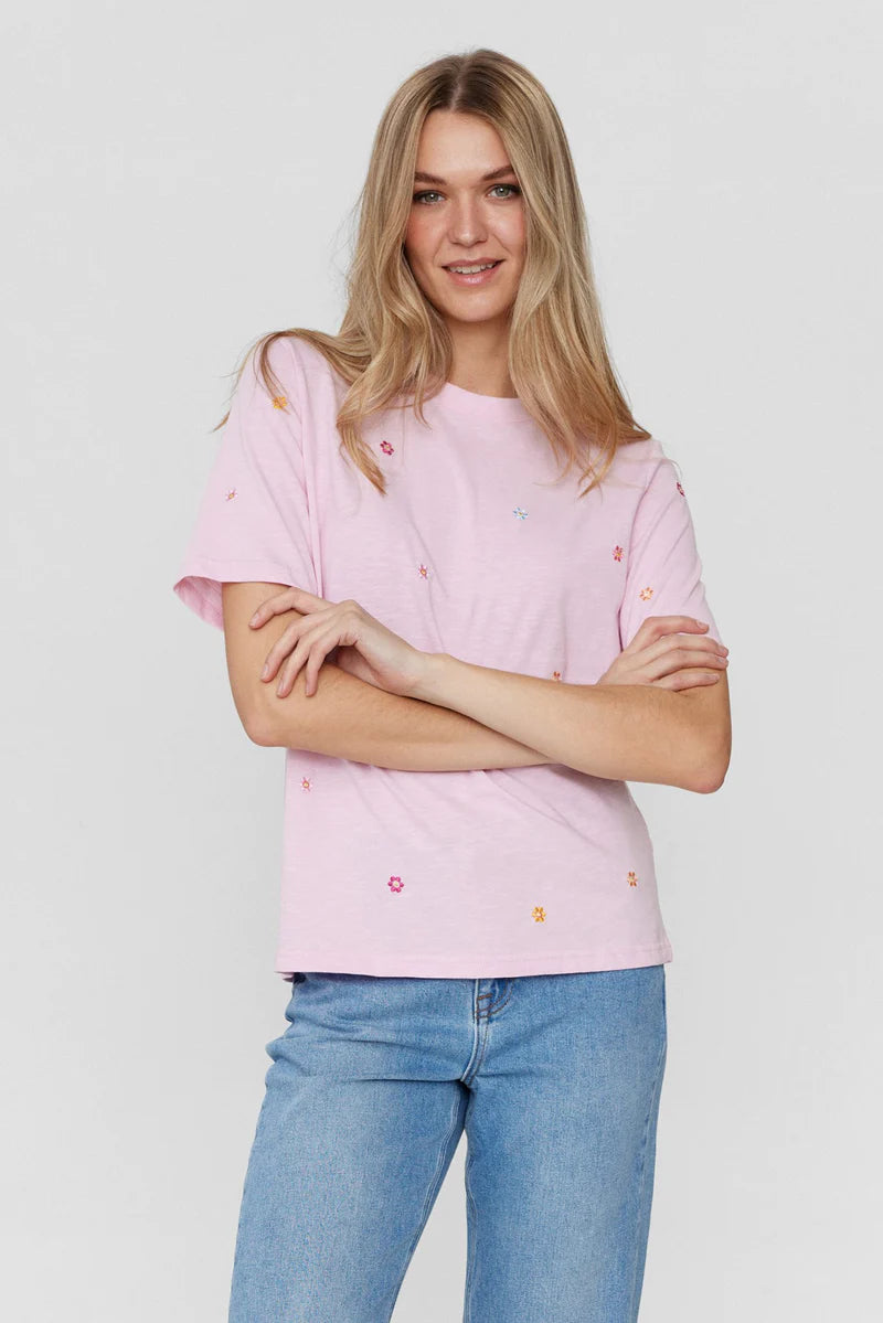 Numph Pilar T-Shirt, Rose