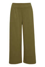 Load image into Gallery viewer, Ichi Kate Wide Pants Khaki
