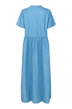 Load image into Gallery viewer, Lollys Aliyall Maxi Dress, Light Denim
