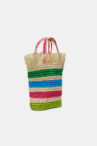 Fabienne Naomi Mini Tote Bag, Multi Coloured