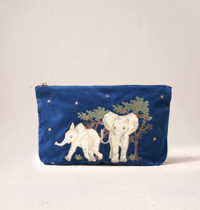 Baby Elephant Everyday Pouch, Navy