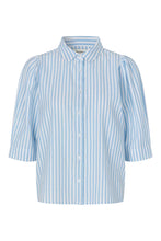 Load image into Gallery viewer, Lollys Bonoll Shirt, Blue Striped
