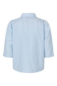 Lollys Bonoll Shirt, Blue Striped