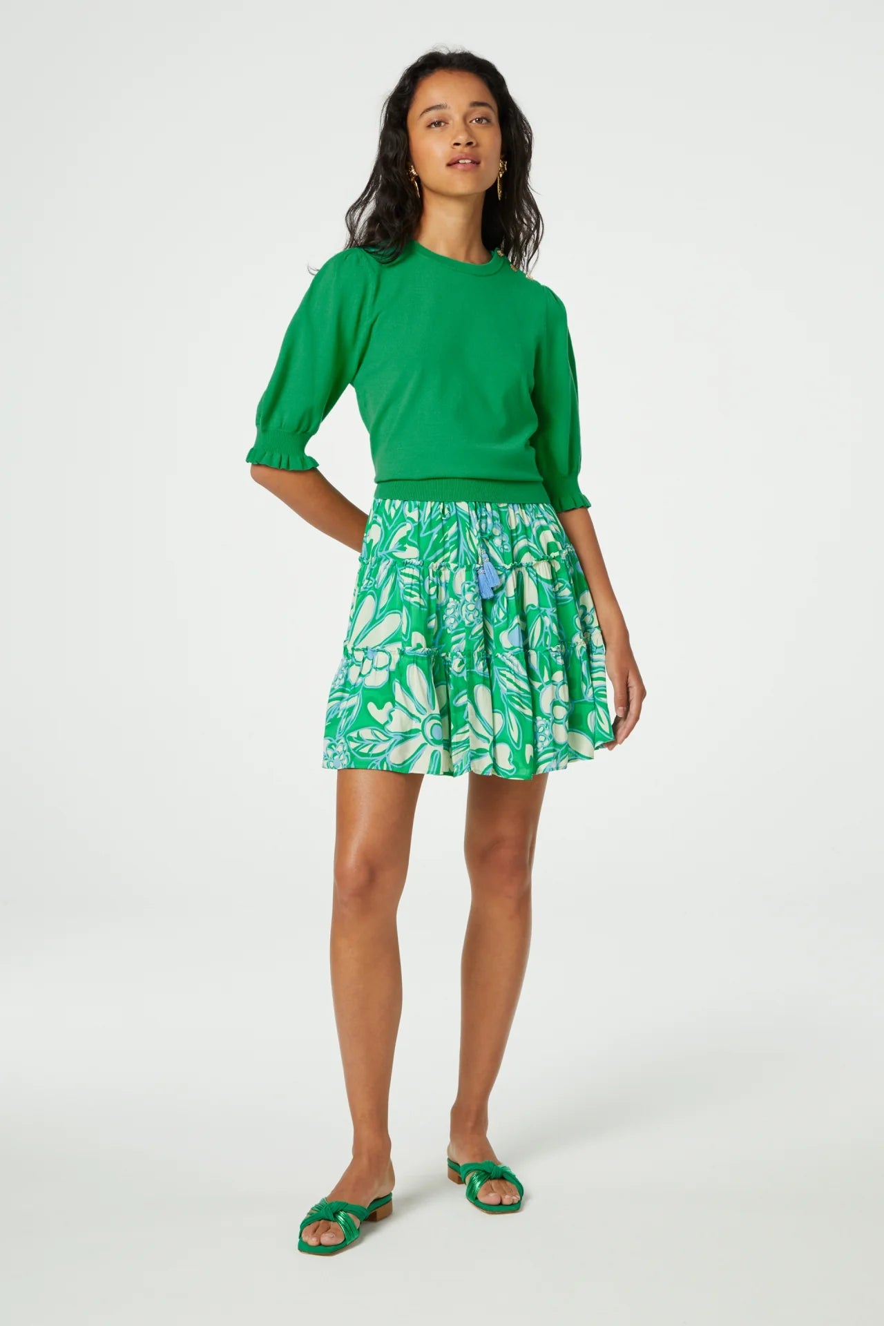 Fabienne Mitzi Skirt, Green