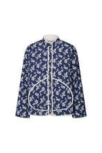 Load image into Gallery viewer, Lollys Rome Jacket, Navy/White
