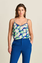 Load image into Gallery viewer, Pom Lilies Blue Top Blue
