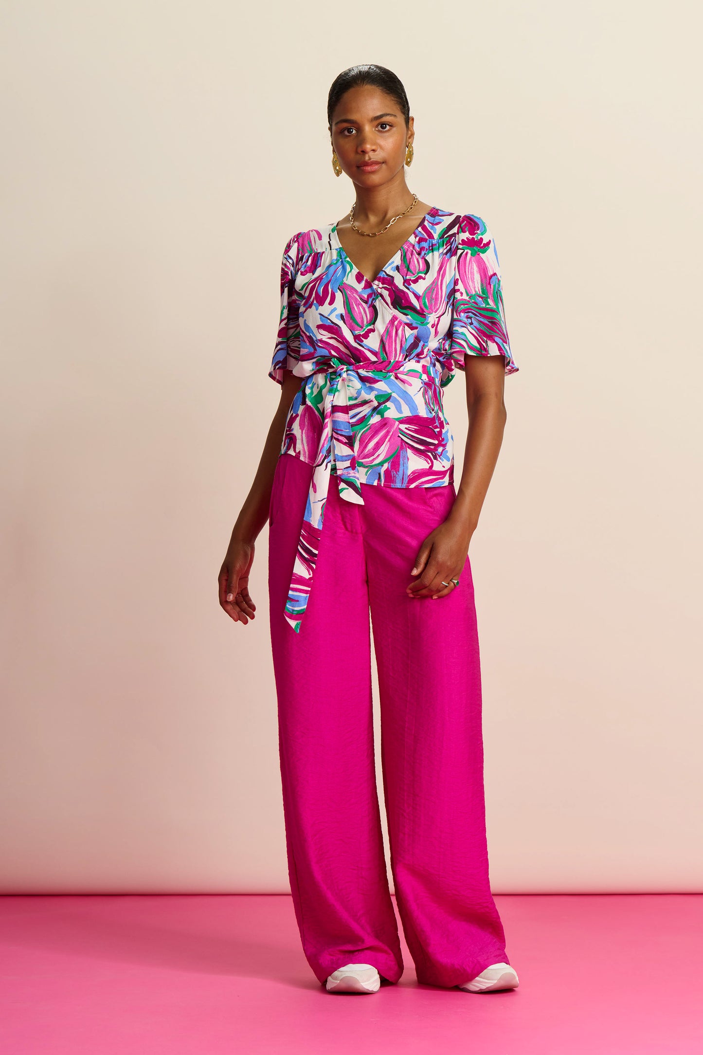 Pom Fuchsia Pants Fushia