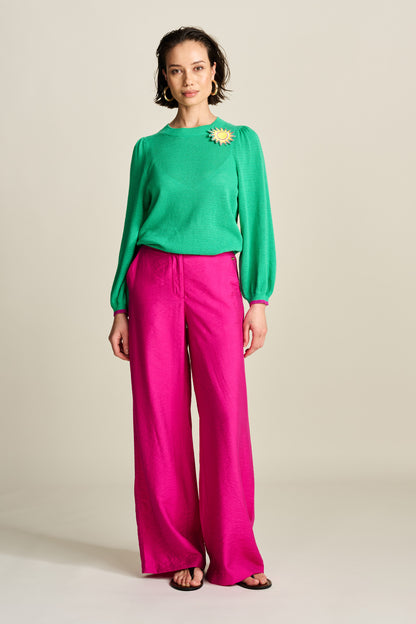 Pom Fuchsia Pants Fushia