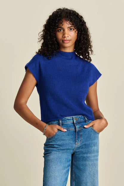 Pom Bright Blue Top Blue