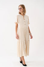 Load image into Gallery viewer, Lollys Suziell Midi Dress, Creme
