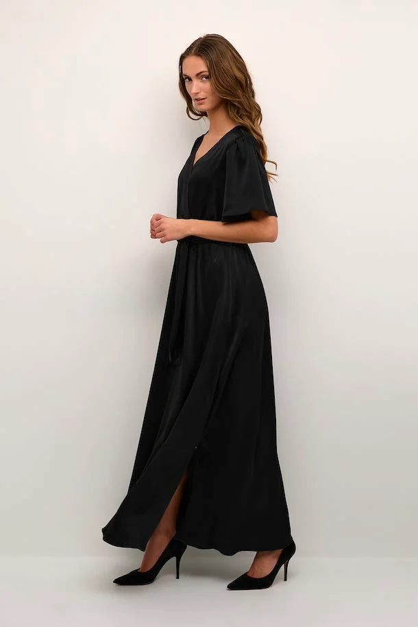 Kaffe Anja Maxi Dress, Black