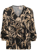 Load image into Gallery viewer, Culture Fonda Blouse, Smoked
