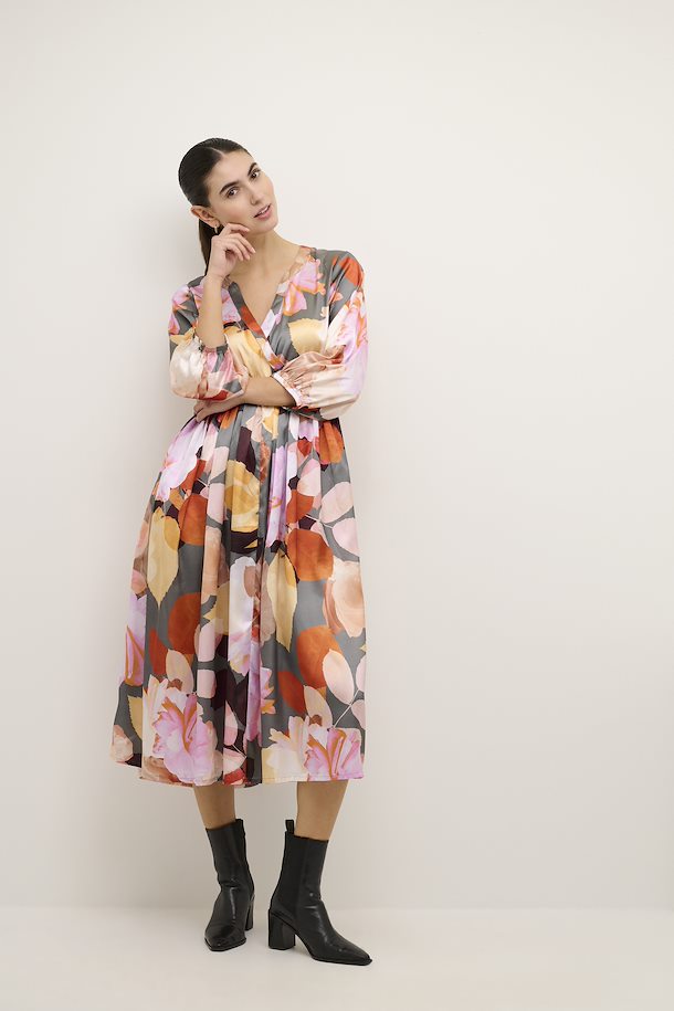 Culture Moma Long Dress, Multi Coloured
