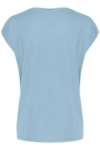 Load image into Gallery viewer, Kaffe Lise T-Shirt, Faded Denim
