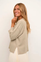Load image into Gallery viewer, Kaffe Markle Pullover, Feather Gray
