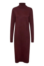 Load image into Gallery viewer, Saint Mila Roll Neck Long Dress Plum
