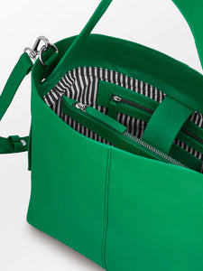Becks Nappa Fraya Small Bag, Green