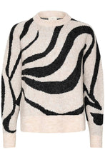 Load image into Gallery viewer, Kaffe Birthe Knit Pullover, Light Sand
