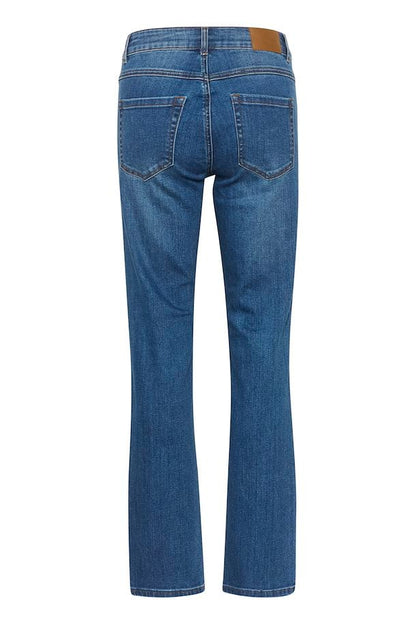 Kaffe Sinem Straight Jeans, Blue Denim