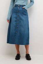 Load image into Gallery viewer, Culture Ami Skirt, Blue Denim
