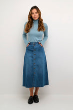 Load image into Gallery viewer, Culture Ami Skirt, Blue Denim
