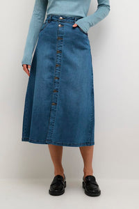 Culture Ami Skirt, Blue Denim