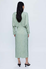 Load image into Gallery viewer, Wild Pony Jacquard Midi Dress, Sage Green
