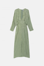 Load image into Gallery viewer, Wild Pony Jacquard Midi Dress, Sage Green
