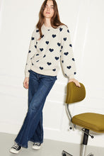 Load image into Gallery viewer, Ichi Brielle Long Sleeve Pullover, Oatmeal

