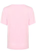 Load image into Gallery viewer, Kaffe Frida V-Neck T-Shirt, Pink Mist
