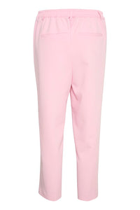 Kaffe Sakura Cropped Pants, Pink Mist