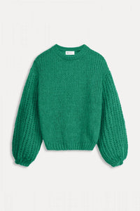 Pom Pullover, Fern Green