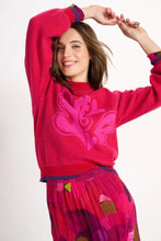 Load image into Gallery viewer, Pom Dare Scarlet Sweater,  Red

