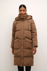 Kaffe Anika Coat, Brown