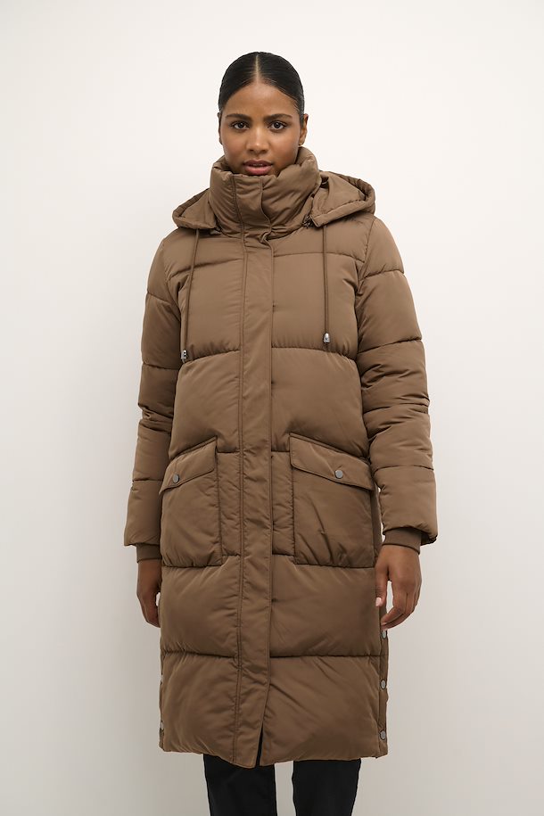 Kaffe Anika Coat, Brown