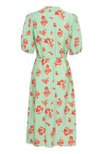 Load image into Gallery viewer, Ichi Yasma Dress Green Floral
