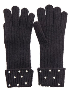 Numph Pernille Gloves, Black
