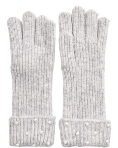 Numph Pernille Gloves, Grey