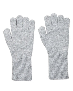 Numph Clarrisa Gloves, Grey