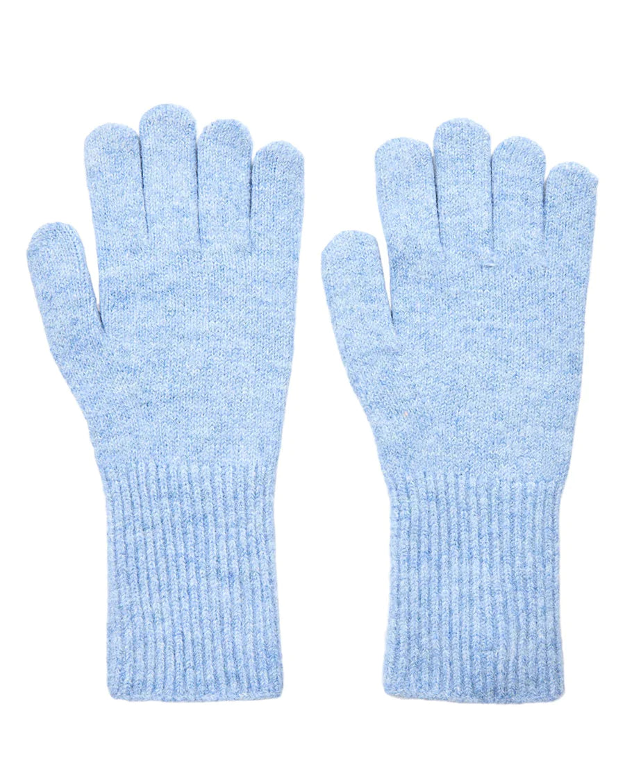Numph Clarrisa Gloves, Blue