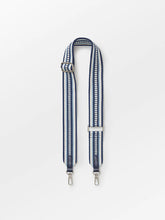 Load image into Gallery viewer, Becks Malia Bag Strap, Blue Striped
