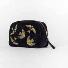 Load image into Gallery viewer, Swallow Cosmetics Bag, Charcoal
