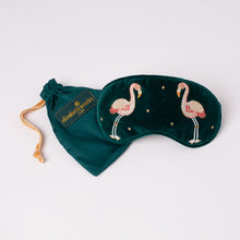 Load image into Gallery viewer, Flamingo Eyemask Hedge Green
