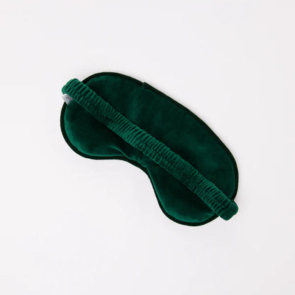 Hummingbird Eye Mask Forest Green